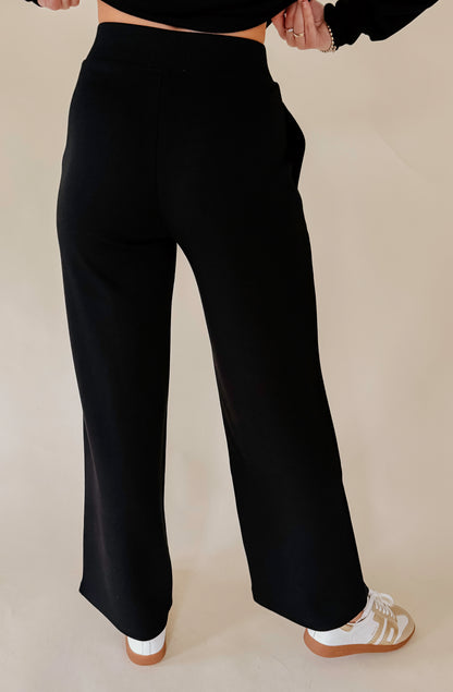 SOFTIES DREAMTECH COWL NECK WITH PLEAT PANT