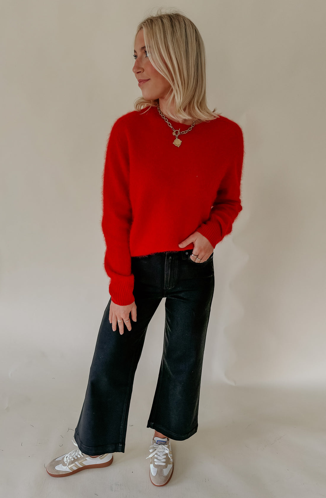 LUCY PARIS TRACY RELAXED SWEATER