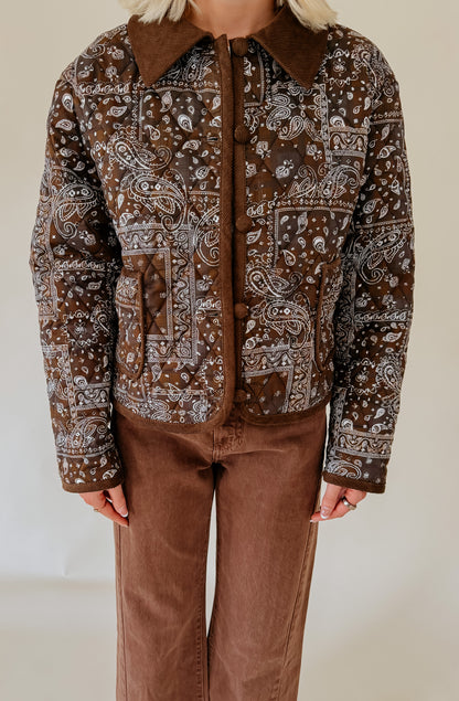 BANDANA QUILTED JACKET