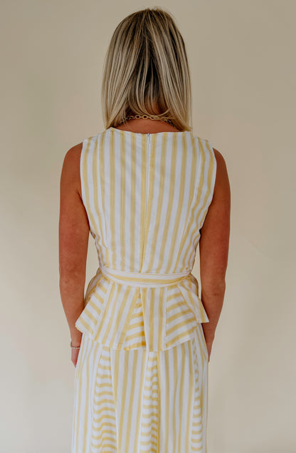 THE FLORENCE STRIPED TOP