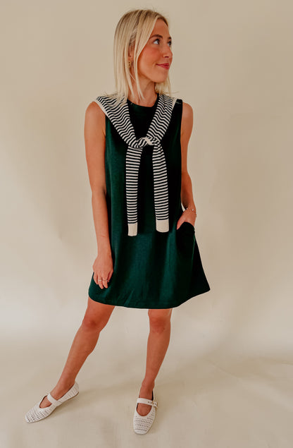 AFTER HOURS KNIT SHIFT DRESS