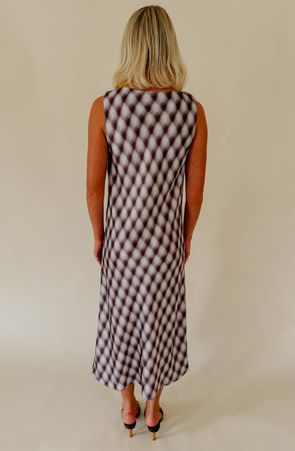 LUCY PARIS MEILINE MIDI DRESS