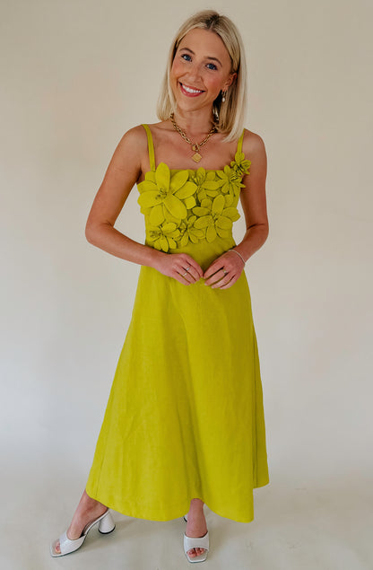 MESTIZA ESPERANZA MIDI DRESS