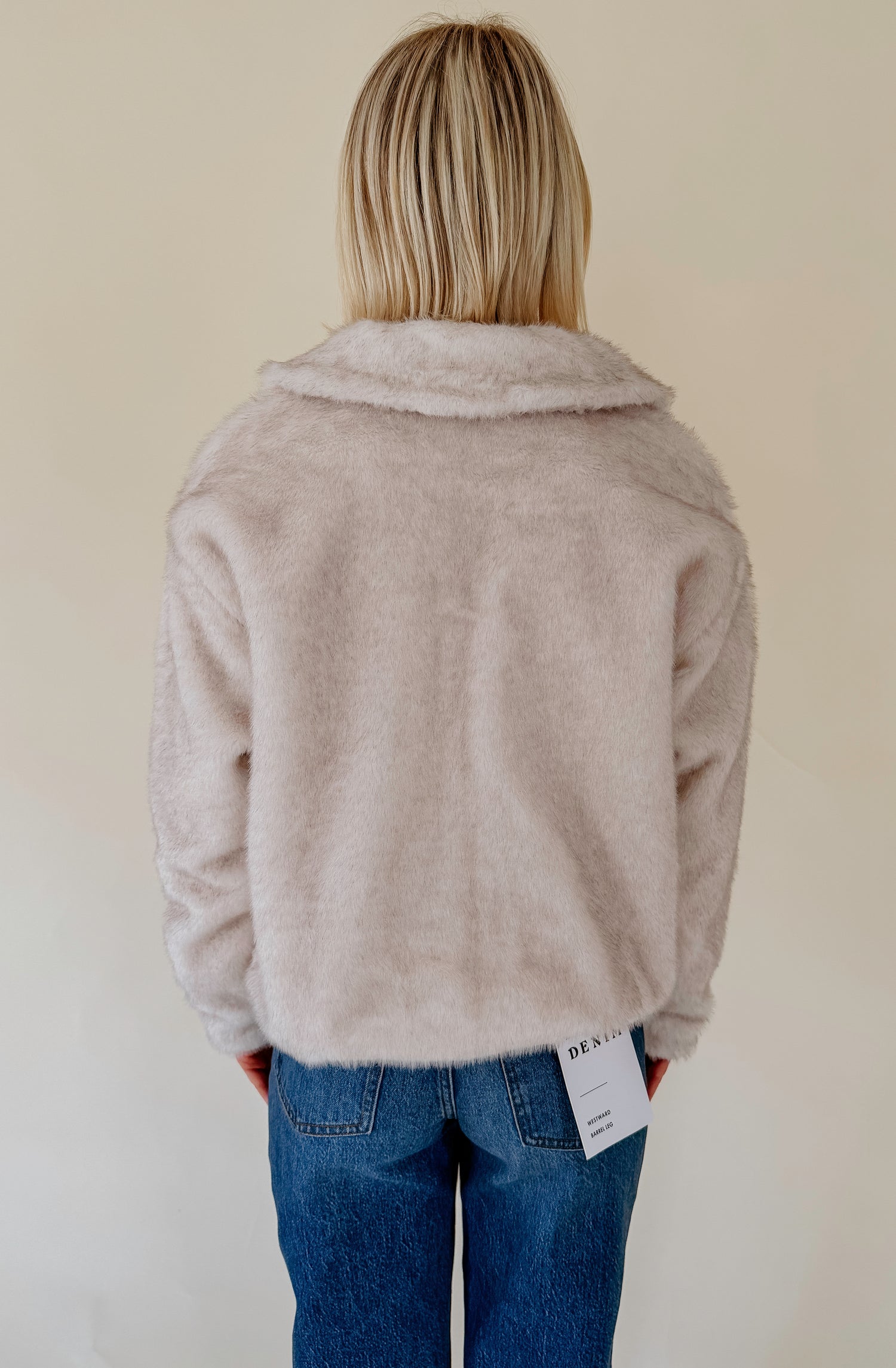 Z SUPPLY AMETHYST FAUX FUR JACKET