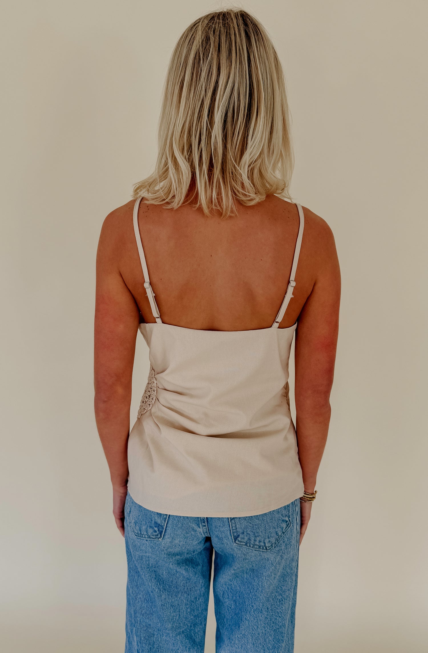 TESSA CROCHET TANK TOP