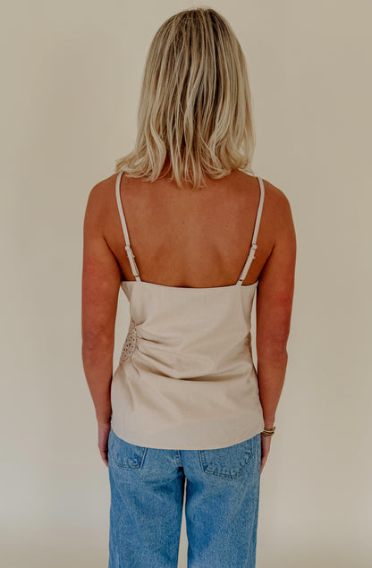 TESSA CROCHET TANK TOP
