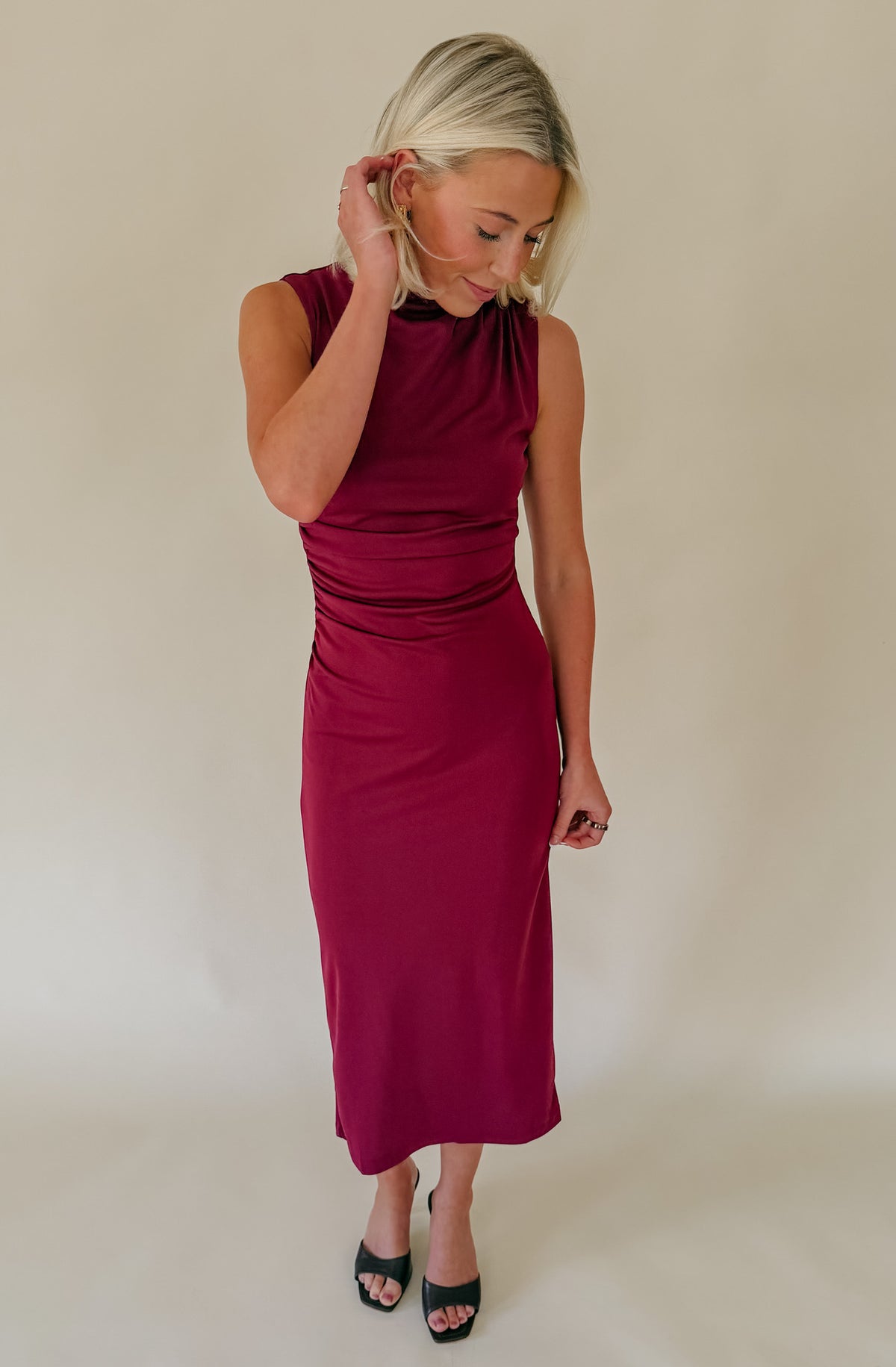 STEVE MADDEN BO MIDI DRESS