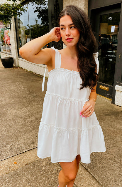 LEVEL UP TIERED DRESS