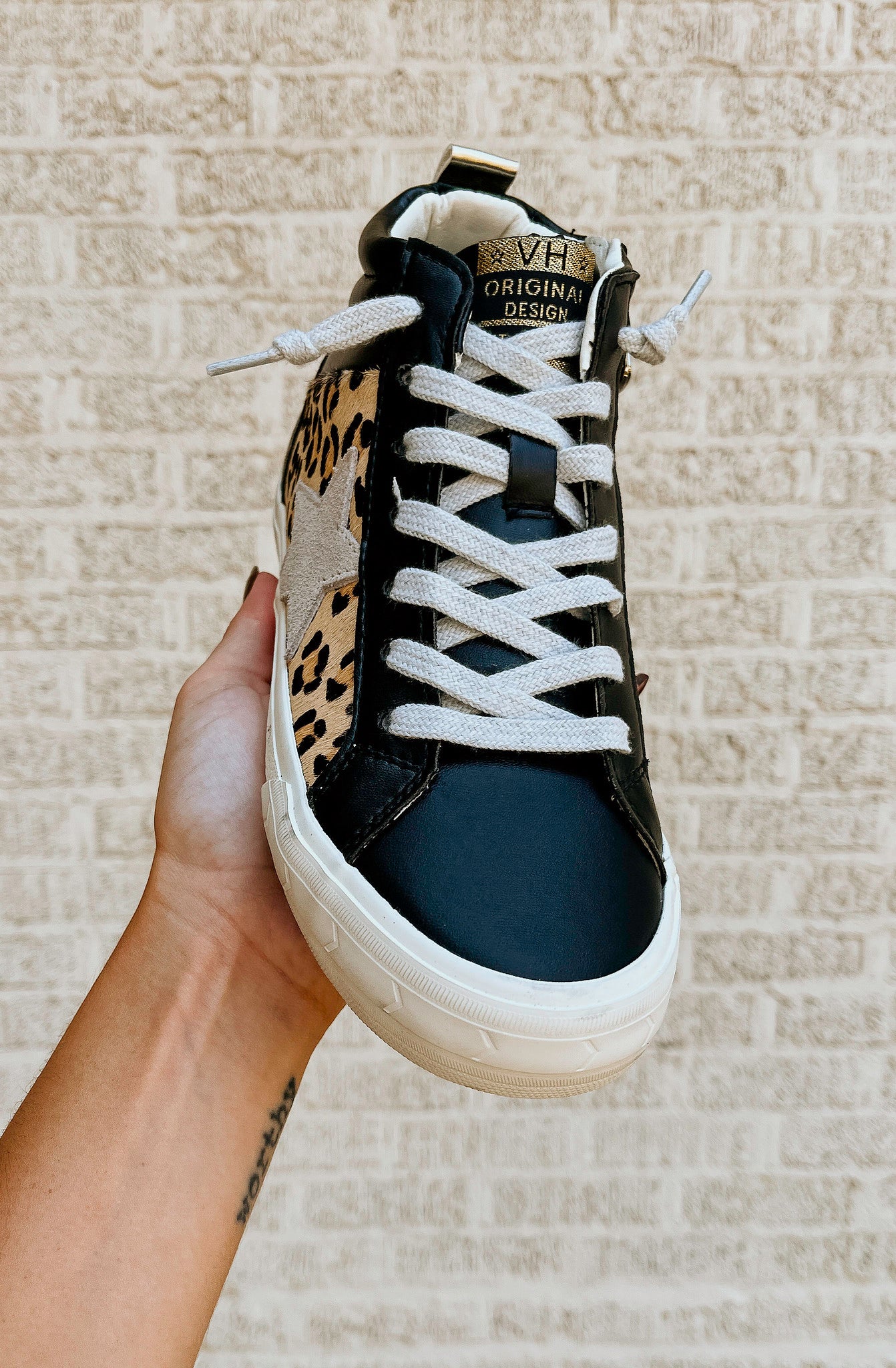 VINTAGE HAVANA ARLO HIGH TOP SNEAKERS