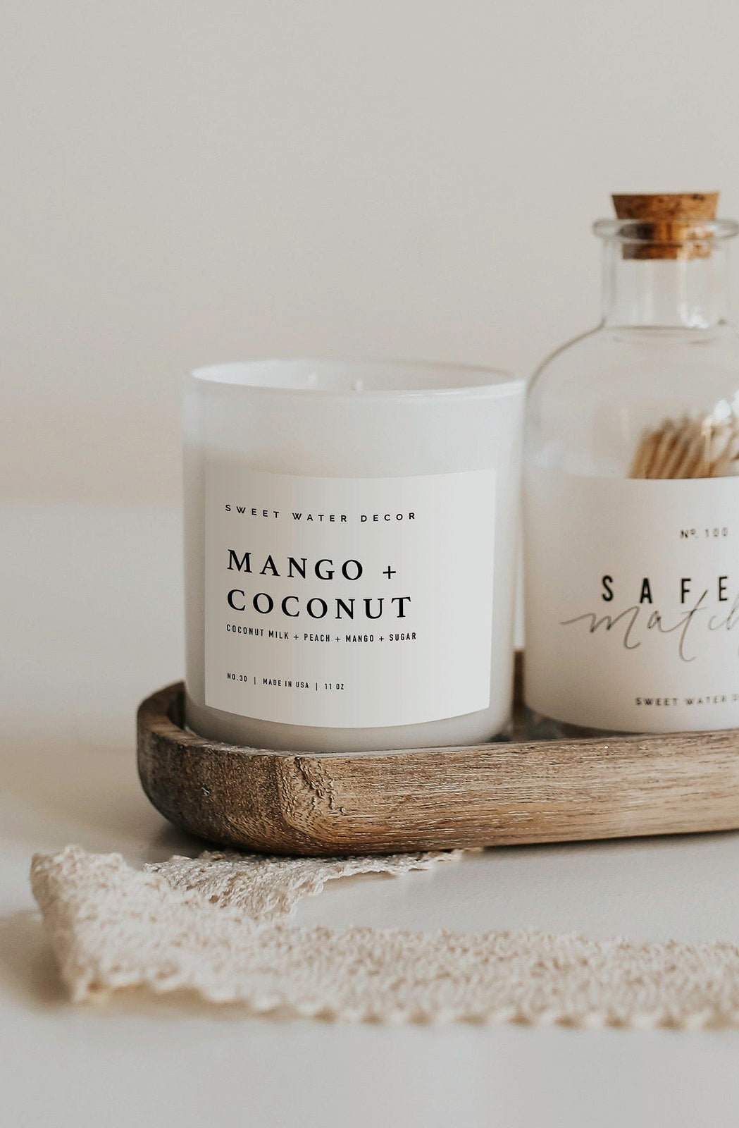 MANGO AND COCONUT SOY CANDLE