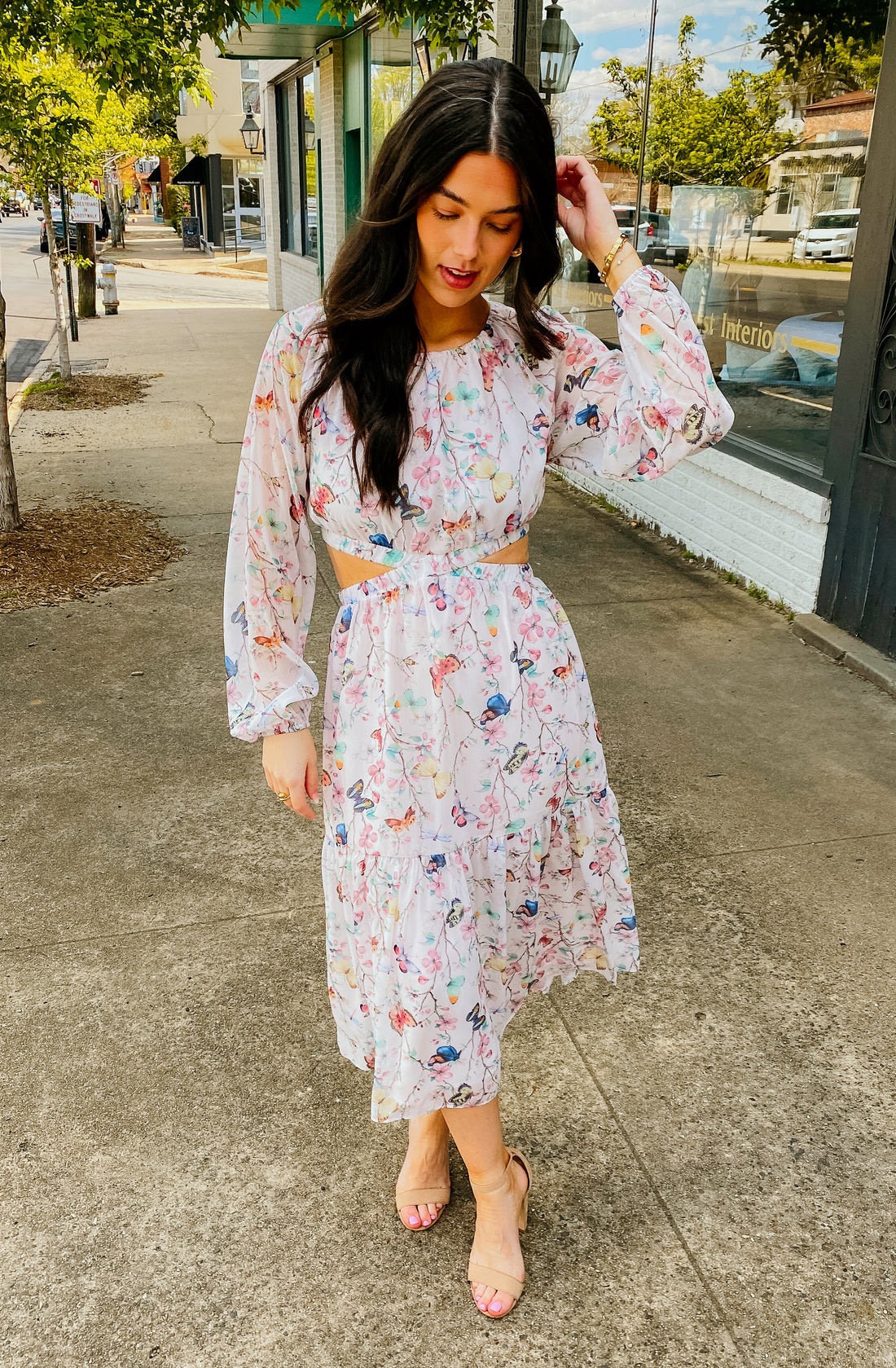 STEVE MADDEN CADI MIDI DRESS