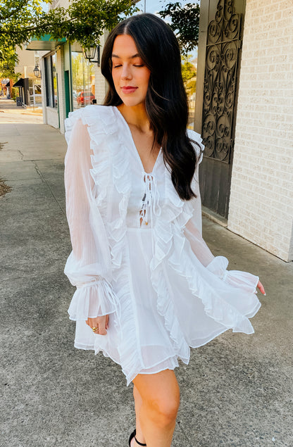 THE REAGAN RUFFLE DRESS