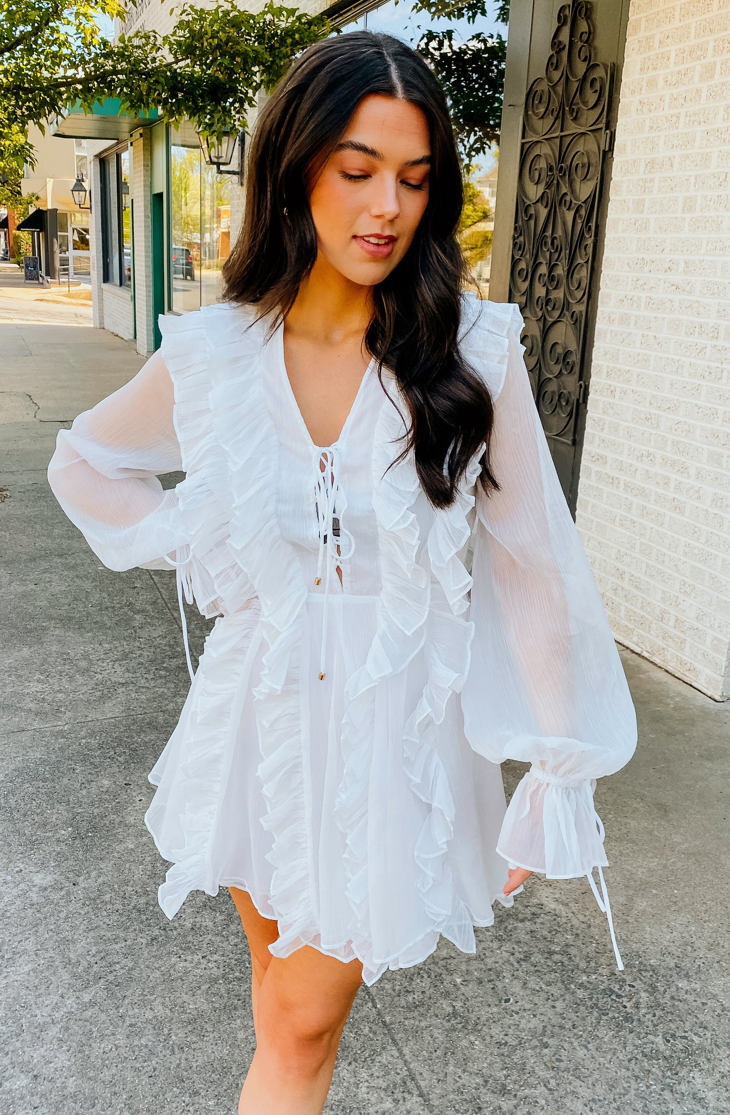 THE REAGAN RUFFLE DRESS