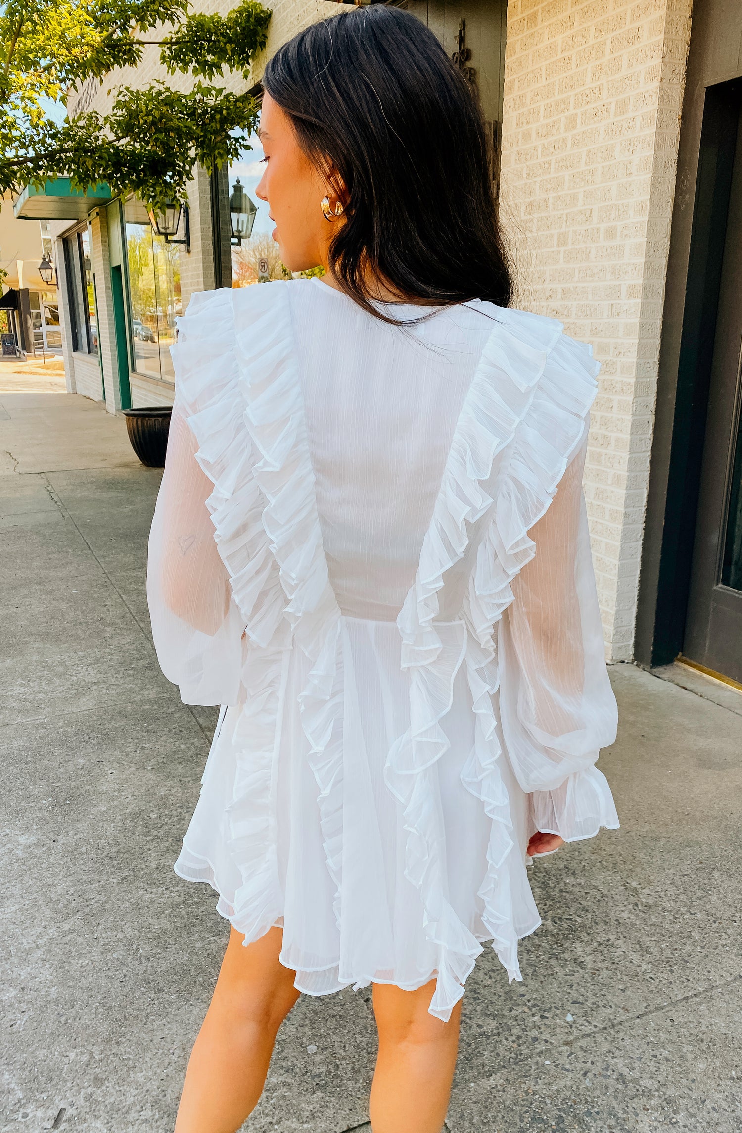 THE REAGAN RUFFLE DRESS