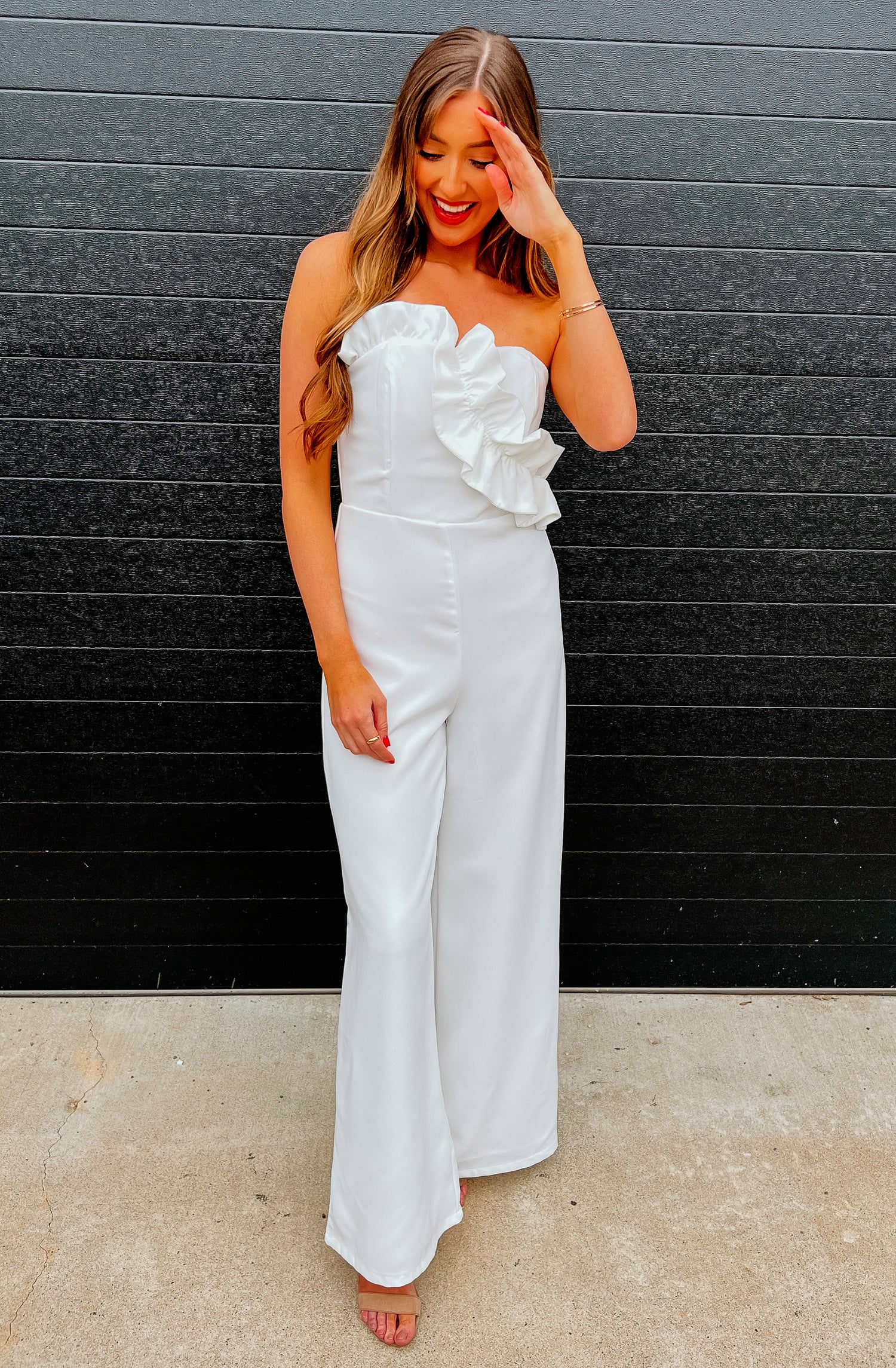 RUFF AROUND THE EDGES JUMPSUIT